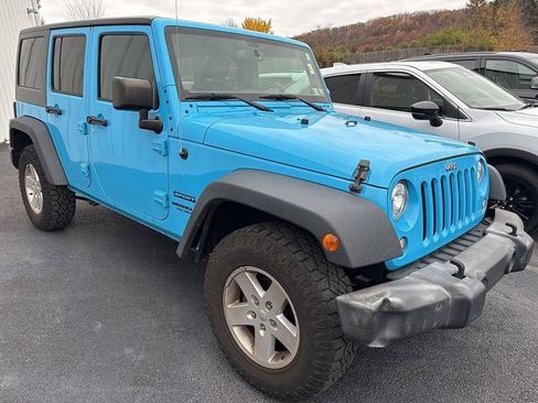 Certified 2017 Jeep Wrangler Unlimited Sport w/ Quick Order Package 24S image 4