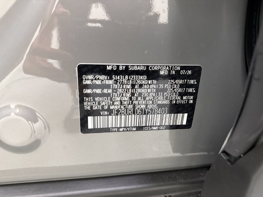 New 2026 Subaru Outback Wilderness AWD/4WD image 11
