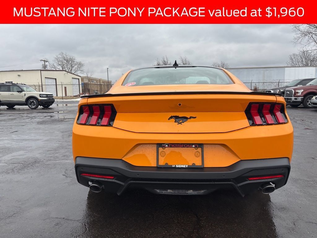New 2026 Ford Mustang Coupe w/ Mustang Nite Pony Package RWD image 5