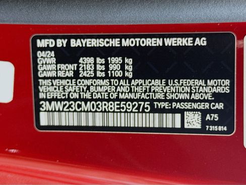 Used 2024 BMW 230i Coupe w/ Convenience Package RWD image 38