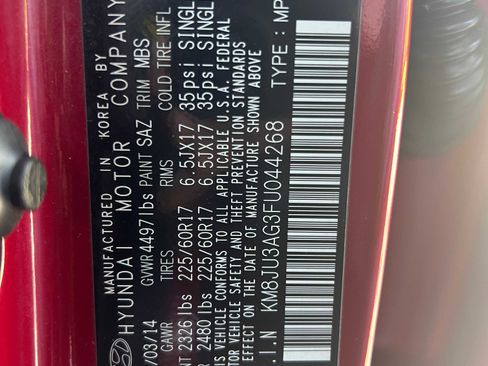 Used 2015 Hyundai Tucson SE image 16