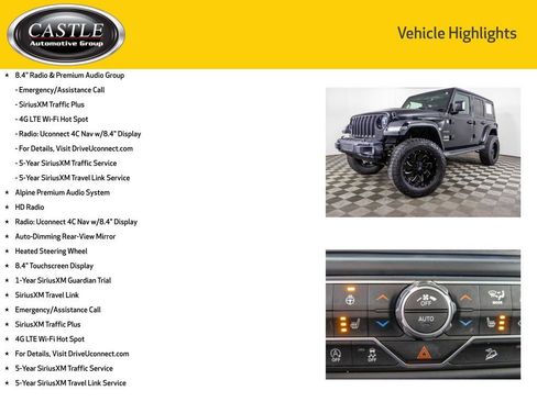 Used 2020 Jeep Wrangler Unlimited Sahara AWD/4WD image 8
