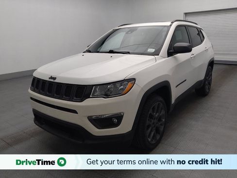 Used 2021 Jeep Compass Latitude w/ Sun and Sound Group AWD/4WD image 1