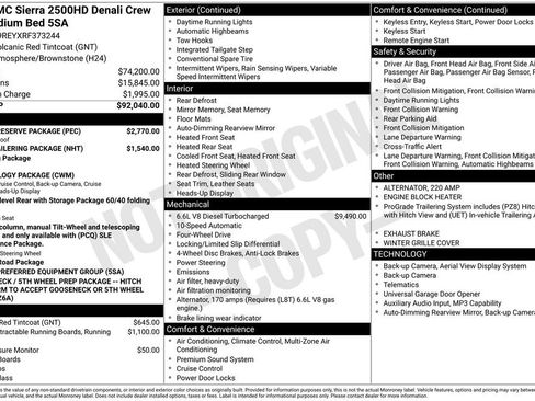 Used 2024 GMC Sierra 2500 Denali w/ Denali Reserve Package AWD/4WD image 5