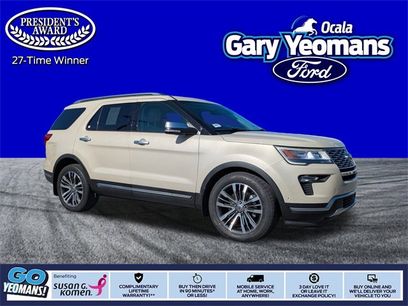 Used 2018 Ford Explorer Platinum