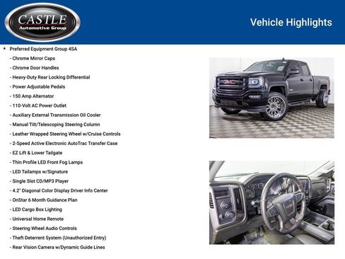 Used 2016 GMC Sierra 1500 SLT w/ All Terrain X Package image 8