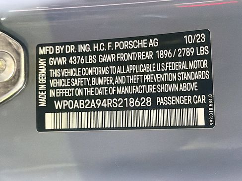 Certified 2024 Porsche 911 Carrera GTS w/ Premium Package RWD image 39
