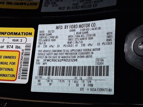 Certified 2023 Ford Bronco Sport Outer Banks w/ Tech Package image 27