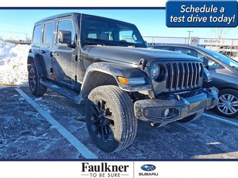 Used 2022 Jeep Wrangler Unlimited High Altitude image 1