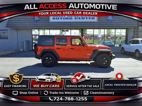 Used 2018 Jeep Wrangler Unlimited Sport AWD/4WD image 1