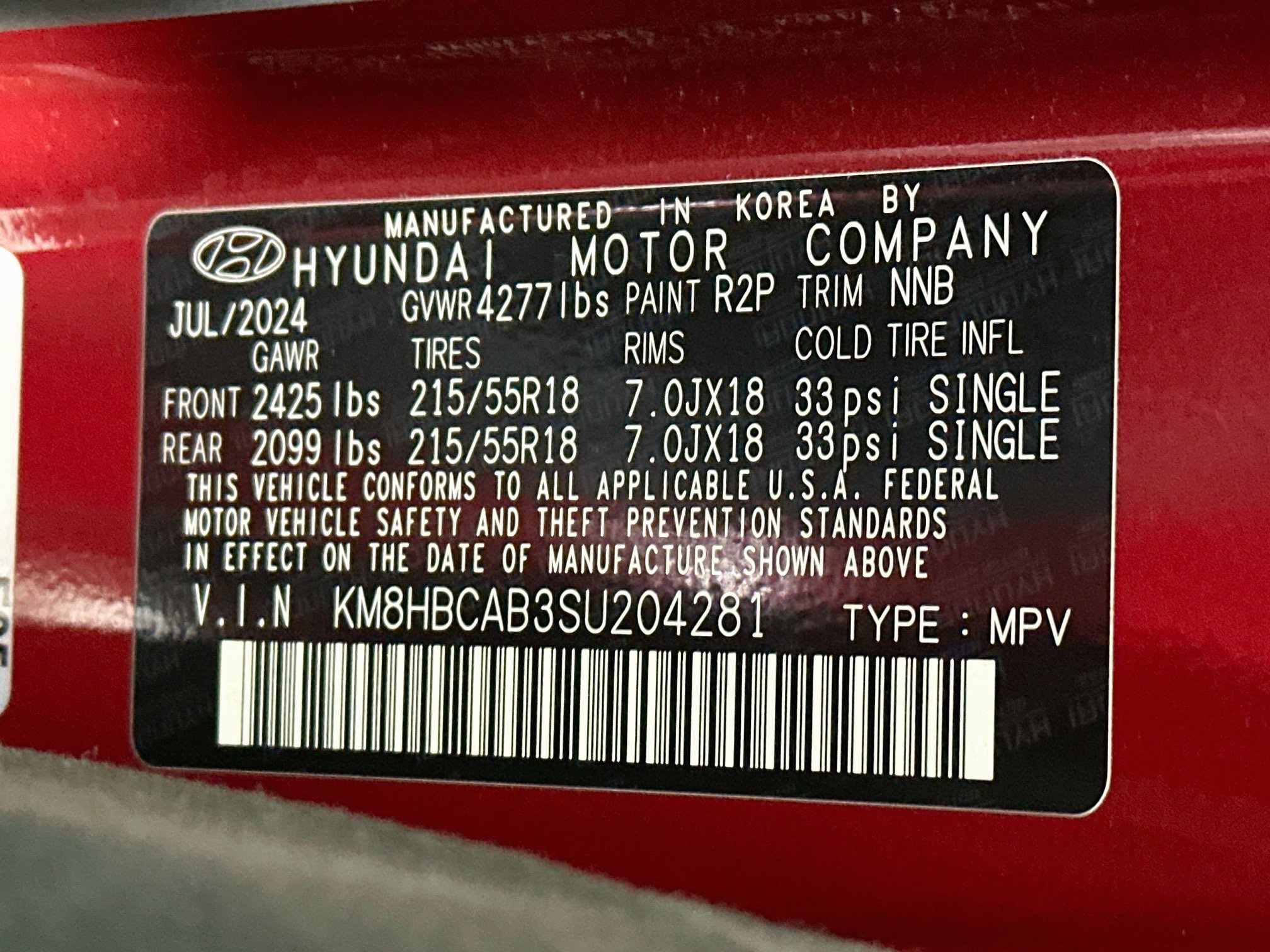 Certified 2025 Hyundai Kona SEL AWD/4WD image 30