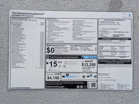 New 2026 BMW X5 M Competition w/ Executive Package image 18