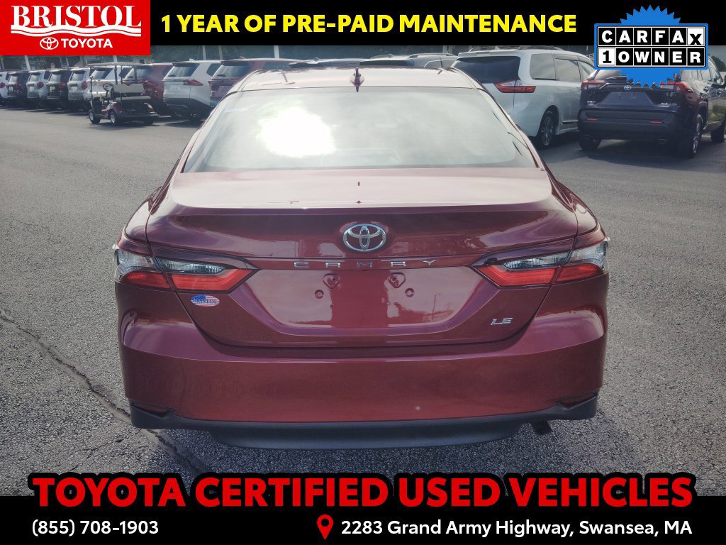 Certified 2021 Toyota Camry LE AWD/4WD image 8