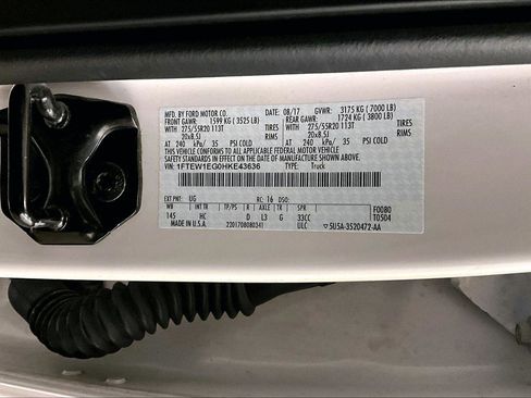 Used 2017 Ford F150 Lariat w/ Equipment Group 502A Luxury image 35