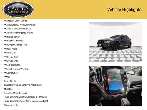 Used 2025 Subaru Crosstrek 2.5i Sport w/ Crosstrek Mirror Package AWD/4WD image 4