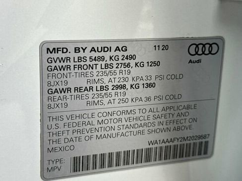 Used 2021 Audi Q5 2.0T Premium w/ Convenience Package image 24