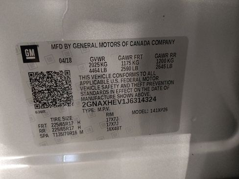 Used 2018 Chevrolet Equinox LS FWD image 33