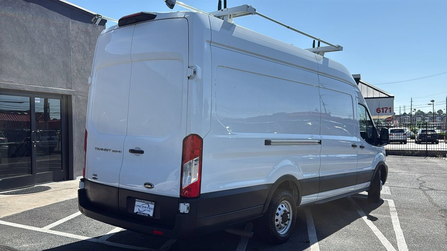 Used 2023 Ford Transit 350 148 High Roof Extended AWD w/ Fleet Safety Package image 3