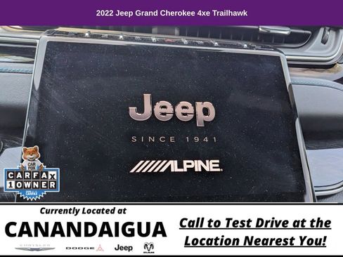 Used 2022 Jeep Grand Cherokee Trailhawk AWD/4WD image 17