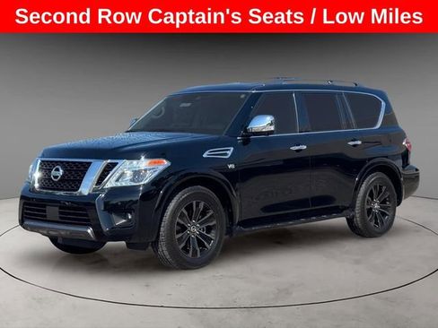 Used 2020 Nissan Armada Platinum w/ Captain's Chairs Package AWD/4WD image 1