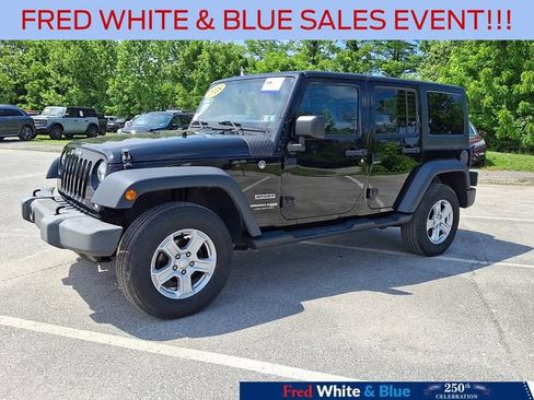 Used 2018 Jeep Wrangler Unlimited Sport AWD/4WD image 5