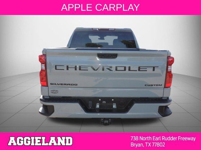 Used 2024 Chevrolet Silverado 1500 Custom w/ Turbomax Blackout Package RWD image 5