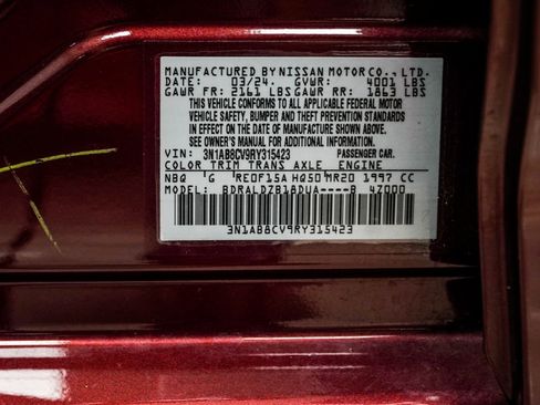 Used 2024 Nissan Sentra SV image 37