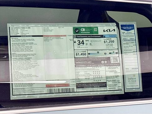 New 2026 Kia Sorento EX image 24