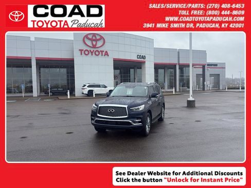 Used 2022 INFINITI QX80 Luxe w/ Cargo Package image 1