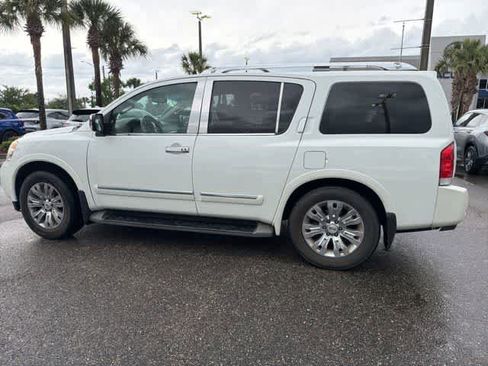 Used 2015 Nissan Armada Platinum w/ 2nd Row Captain Seat Package RWD image 4