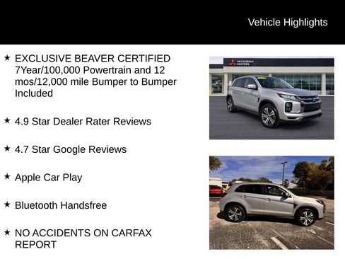Used 2024 Mitsubishi Outlander Sport SE AWD/4WD image 5