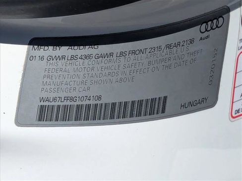Used 2016 Audi A3 1.8T Premium w/ Audi MMI Navigation Plus FWD image 25