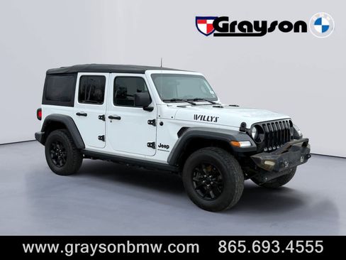 Used 2023 Jeep Wrangler Unlimited Sport image 1