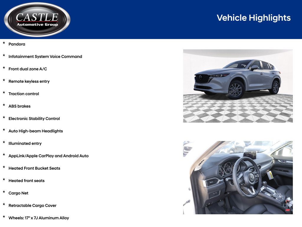 Used 2025 MAZDA CX-5 AWD 2.5 S w/ Select Package image 4