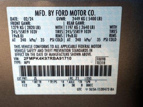 Used 2024 Ford Edge Titanium image 38