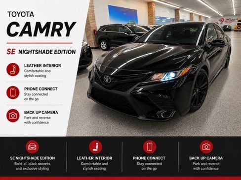 Used 2020 Toyota Camry SE FWD image 1