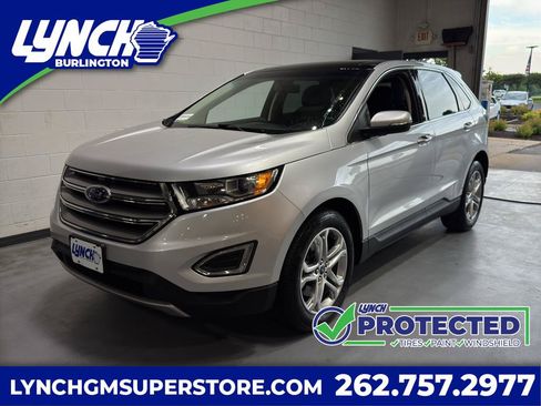Used 2018 Ford Edge Titanium w/ Equipment Group 301A AWD/4WD image 1