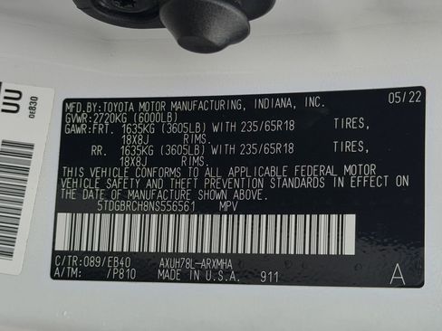 Used 2022 Toyota Highlander XLE image 25