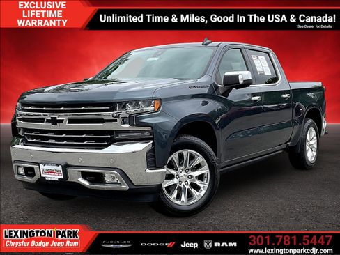 Used 2020 Chevrolet Silverado 1500 LTZ w/ LTZ Premium Package AWD/4WD image 3