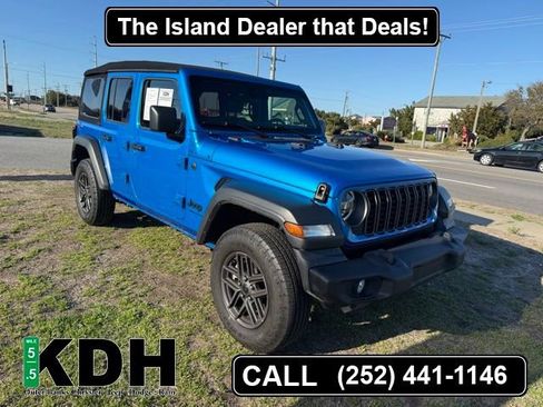 Certified 2024 Jeep Wrangler Unlimited Sport AWD/4WD image 1