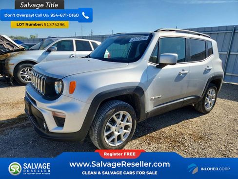 Used 2019 Jeep Renegade Latitude w/ Cold Weather Group AWD/4WD image 1