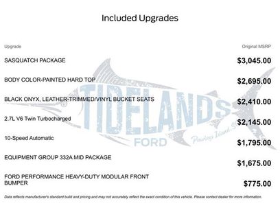 New 2025 Ford Bronco Badlands w/ Sasquatch Package