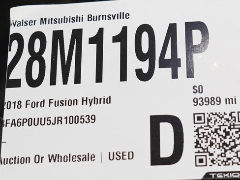 Used 2018 Ford Fusion S image 28
