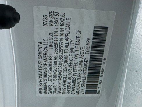 Used 2026 Honda Odyssey Touring image 47