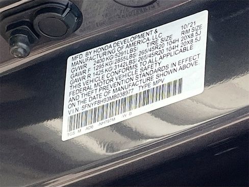 Used 2021 Honda Passport Touring image 33