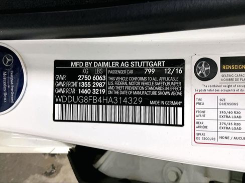 Used 2017 Mercedes-Benz S 550 4MATIC Sedan image 34