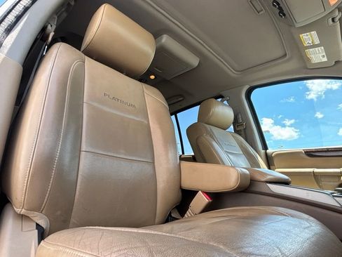 Used 2014 Nissan Armada Platinum w/ 2nd Row Captain Seat Package RWD image 29