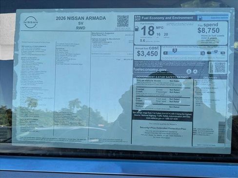 New 2026 Nissan Armada SV image 16