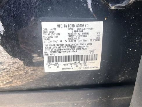 Used 2022 Ford Explorer XLT w/ Equipment Group 202A image 36