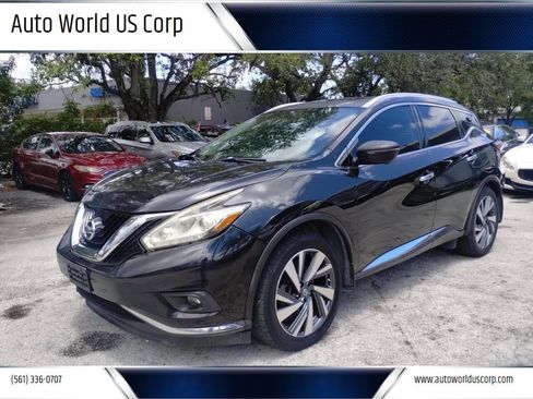 Used 2017 Nissan Murano Platinum w/ Platinum Technology Package image 2